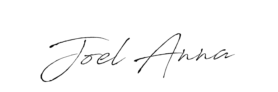 How to make Joel Anna name signature. Use Antro_Vectra style for creating short signs online. This is the latest handwritten sign. Joel Anna signature style 6 images and pictures png