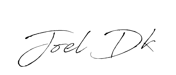 Design your own signature with our free online signature maker. With this signature software, you can create a handwritten (Antro_Vectra) signature for name Joel Dk. Joel Dk signature style 6 images and pictures png