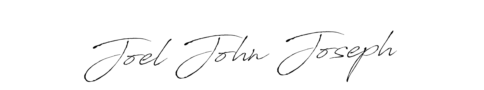 How to make Joel John Joseph name signature. Use Antro_Vectra style for creating short signs online. This is the latest handwritten sign. Joel John Joseph signature style 6 images and pictures png
