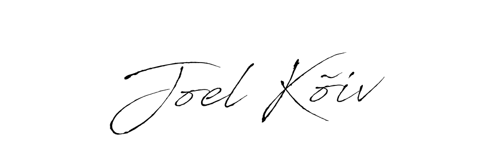 Design your own signature with our free online signature maker. With this signature software, you can create a handwritten (Antro_Vectra) signature for name Joel Kõiv. Joel Kõiv signature style 6 images and pictures png