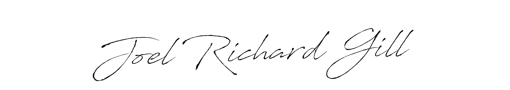 It looks lik you need a new signature style for name Joel Richard Gill. Design unique handwritten (Antro_Vectra) signature with our free signature maker in just a few clicks. Joel Richard Gill signature style 6 images and pictures png