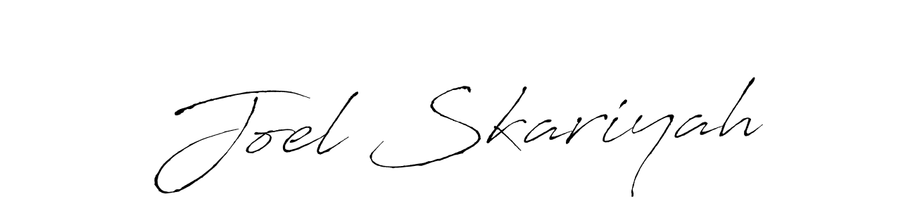 You should practise on your own different ways (Antro_Vectra) to write your name (Joel Skariyah) in signature. don't let someone else do it for you. Joel Skariyah signature style 6 images and pictures png