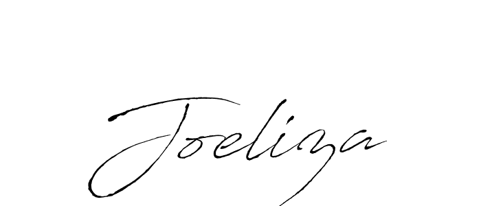 Design your own signature with our free online signature maker. With this signature software, you can create a handwritten (Antro_Vectra) signature for name Joeliza. Joeliza signature style 6 images and pictures png