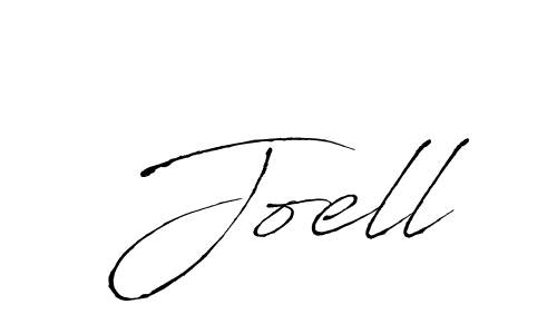 Design your own signature with our free online signature maker. With this signature software, you can create a handwritten (Antro_Vectra) signature for name Joell. Joell signature style 6 images and pictures png