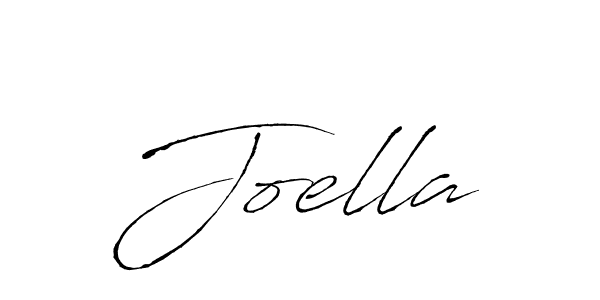 Use a signature maker to create a handwritten signature online. With this signature software, you can design (Antro_Vectra) your own signature for name Joella. Joella signature style 6 images and pictures png