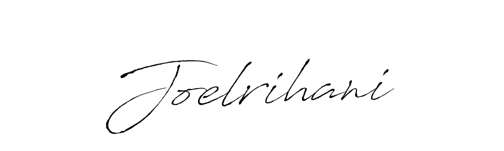 Make a beautiful signature design for name Joelrihani. With this signature (Antro_Vectra) style, you can create a handwritten signature for free. Joelrihani signature style 6 images and pictures png