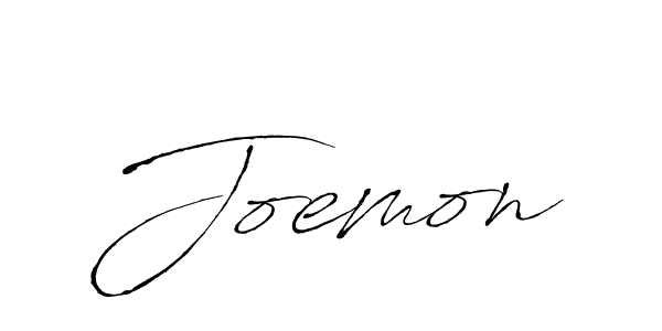 Design your own signature with our free online signature maker. With this signature software, you can create a handwritten (Antro_Vectra) signature for name Joemon. Joemon signature style 6 images and pictures png