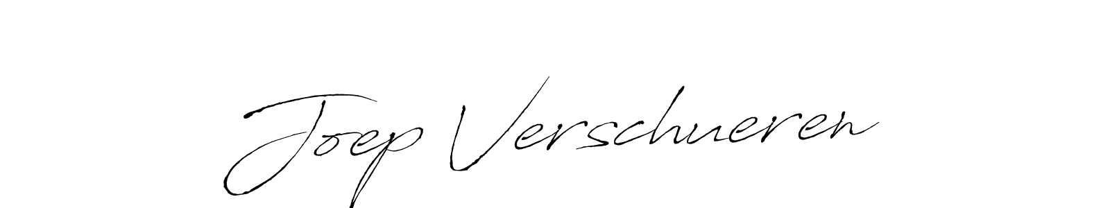 How to make Joep Verschueren name signature. Use Antro_Vectra style for creating short signs online. This is the latest handwritten sign. Joep Verschueren signature style 6 images and pictures png