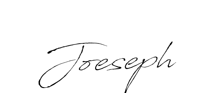 Use a signature maker to create a handwritten signature online. With this signature software, you can design (Antro_Vectra) your own signature for name Joeseph. Joeseph signature style 6 images and pictures png