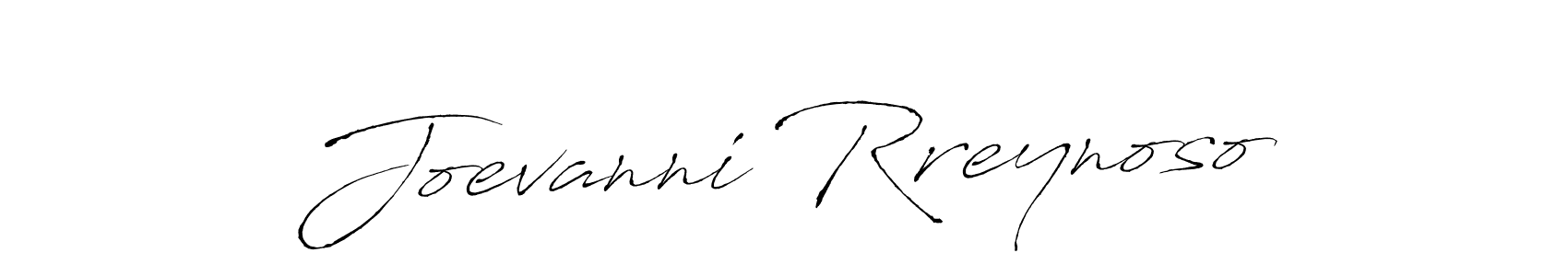How to make Joevanni Rreynoso name signature. Use Antro_Vectra style for creating short signs online. This is the latest handwritten sign. Joevanni Rreynoso signature style 6 images and pictures png