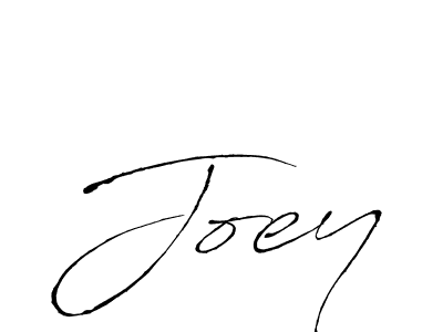 Design your own signature with our free online signature maker. With this signature software, you can create a handwritten (Antro_Vectra) signature for name Joey. Joey signature style 6 images and pictures png