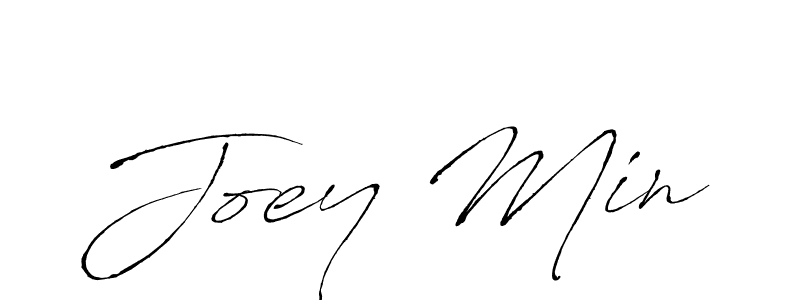 It looks lik you need a new signature style for name Joey Min. Design unique handwritten (Antro_Vectra) signature with our free signature maker in just a few clicks. Joey Min signature style 6 images and pictures png