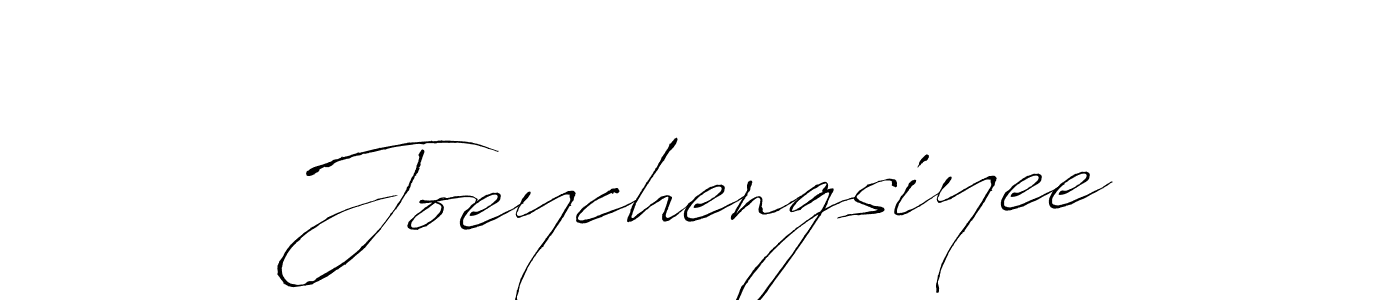 How to make Joeychengsiyee signature? Antro_Vectra is a professional autograph style. Create handwritten signature for Joeychengsiyee name. Joeychengsiyee signature style 6 images and pictures png