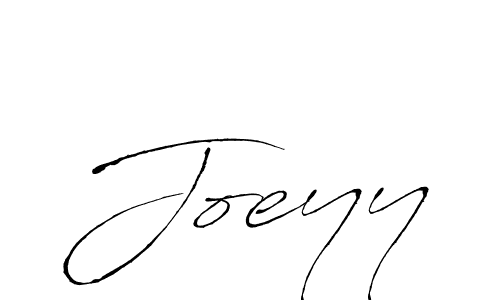 Joeyy stylish signature style. Best Handwritten Sign (Antro_Vectra) for my name. Handwritten Signature Collection Ideas for my name Joeyy. Joeyy signature style 6 images and pictures png