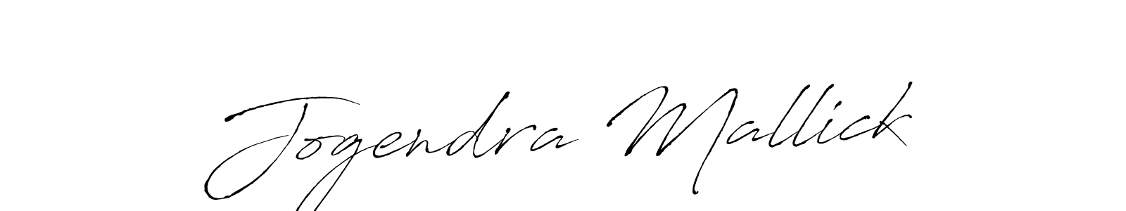 Design your own signature with our free online signature maker. With this signature software, you can create a handwritten (Antro_Vectra) signature for name Jogendra Mallick. Jogendra Mallick signature style 6 images and pictures png