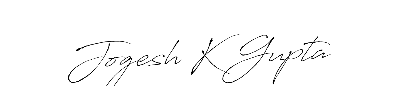 Use a signature maker to create a handwritten signature online. With this signature software, you can design (Antro_Vectra) your own signature for name Jogesh K Gupta. Jogesh K Gupta signature style 6 images and pictures png