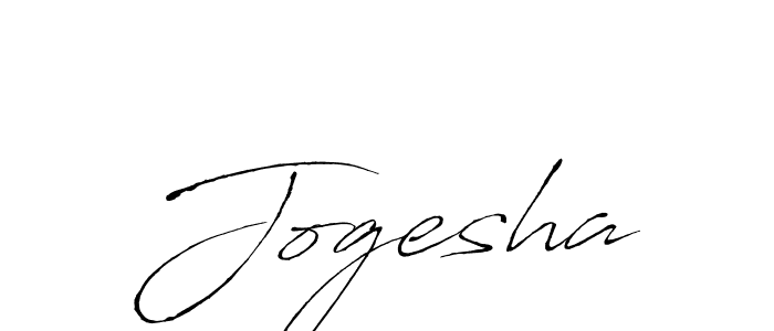 How to make Jogesha signature? Antro_Vectra is a professional autograph style. Create handwritten signature for Jogesha name. Jogesha signature style 6 images and pictures png