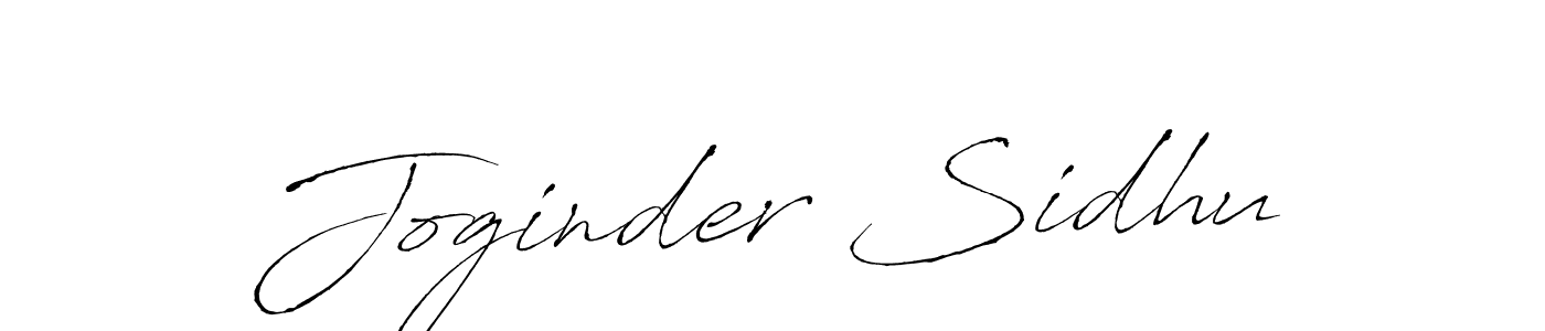 Make a beautiful signature design for name Joginder Sidhu. With this signature (Antro_Vectra) style, you can create a handwritten signature for free. Joginder Sidhu signature style 6 images and pictures png