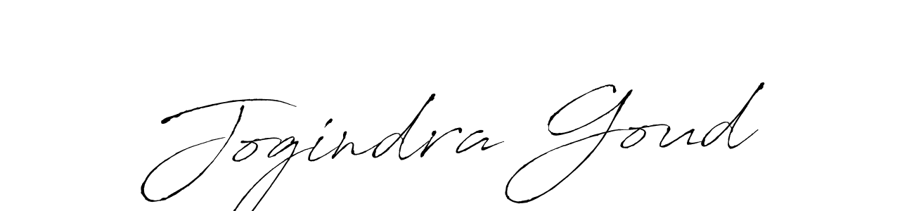 Design your own signature with our free online signature maker. With this signature software, you can create a handwritten (Antro_Vectra) signature for name Jogindra Goud. Jogindra Goud signature style 6 images and pictures png