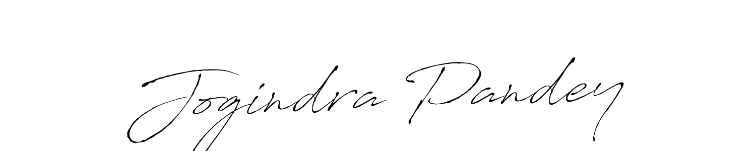 Design your own signature with our free online signature maker. With this signature software, you can create a handwritten (Antro_Vectra) signature for name Jogindra Pandey. Jogindra Pandey signature style 6 images and pictures png