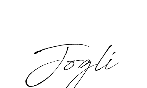 Jogli stylish signature style. Best Handwritten Sign (Antro_Vectra) for my name. Handwritten Signature Collection Ideas for my name Jogli. Jogli signature style 6 images and pictures png