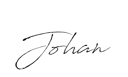 Make a beautiful signature design for name Johan. With this signature (Antro_Vectra) style, you can create a handwritten signature for free. Johan signature style 6 images and pictures png