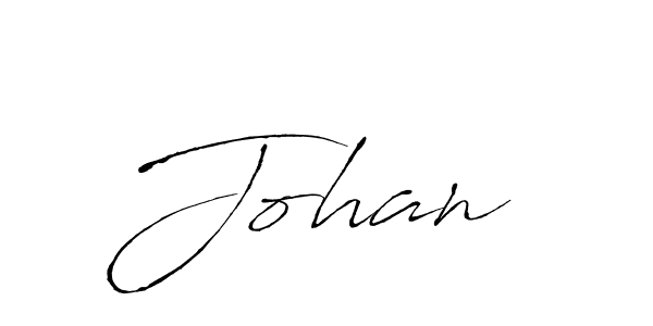 Make a beautiful signature design for name Johan . With this signature (Antro_Vectra) style, you can create a handwritten signature for free. Johan  signature style 6 images and pictures png