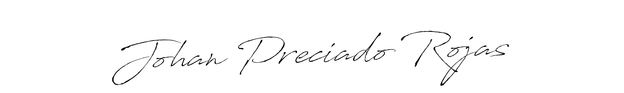 Design your own signature with our free online signature maker. With this signature software, you can create a handwritten (Antro_Vectra) signature for name Johan Preciado Rojas. Johan Preciado Rojas signature style 6 images and pictures png
