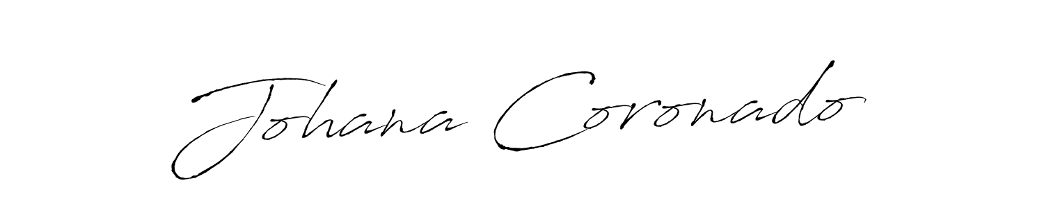 Antro_Vectra is a professional signature style that is perfect for those who want to add a touch of class to their signature. It is also a great choice for those who want to make their signature more unique. Get Johana Coronado name to fancy signature for free. Johana Coronado signature style 6 images and pictures png