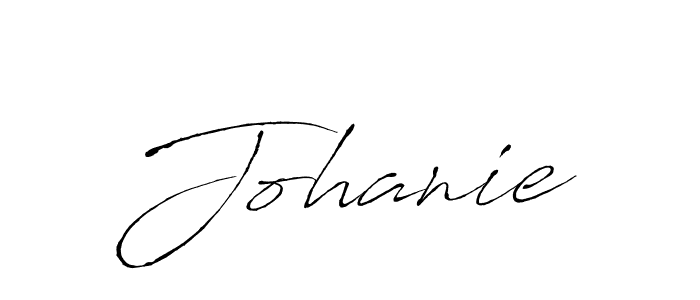 Make a beautiful signature design for name Johanie. With this signature (Antro_Vectra) style, you can create a handwritten signature for free. Johanie signature style 6 images and pictures png