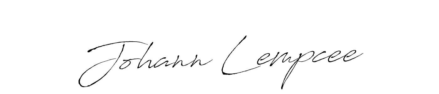 Antro_Vectra is a professional signature style that is perfect for those who want to add a touch of class to their signature. It is also a great choice for those who want to make their signature more unique. Get Johann Lempcee name to fancy signature for free. Johann Lempcee signature style 6 images and pictures png