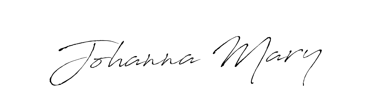Johanna Mary stylish signature style. Best Handwritten Sign (Antro_Vectra) for my name. Handwritten Signature Collection Ideas for my name Johanna Mary. Johanna Mary signature style 6 images and pictures png