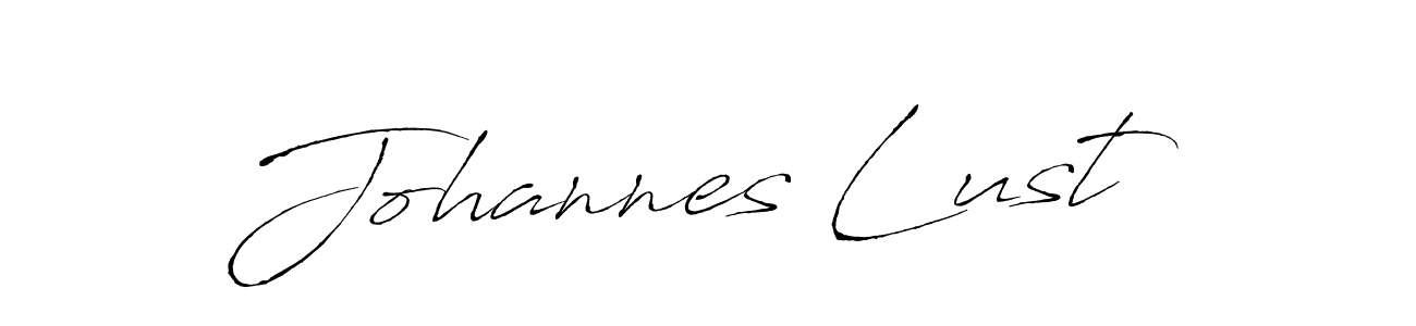 How to make Johannes Lust signature? Antro_Vectra is a professional autograph style. Create handwritten signature for Johannes Lust name. Johannes Lust signature style 6 images and pictures png