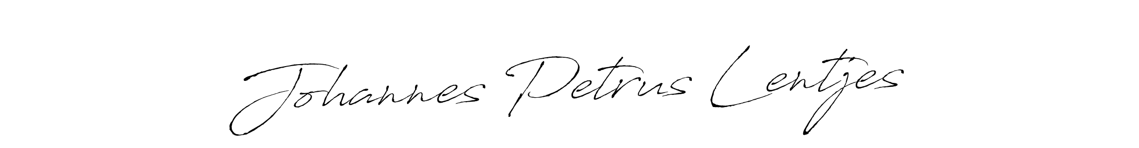How to make Johannes Petrus Lentjes name signature. Use Antro_Vectra style for creating short signs online. This is the latest handwritten sign. Johannes Petrus Lentjes signature style 6 images and pictures png