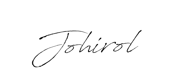 The best way (Antro_Vectra) to make a short signature is to pick only two or three words in your name. The name Johirol include a total of six letters. For converting this name. Johirol signature style 6 images and pictures png