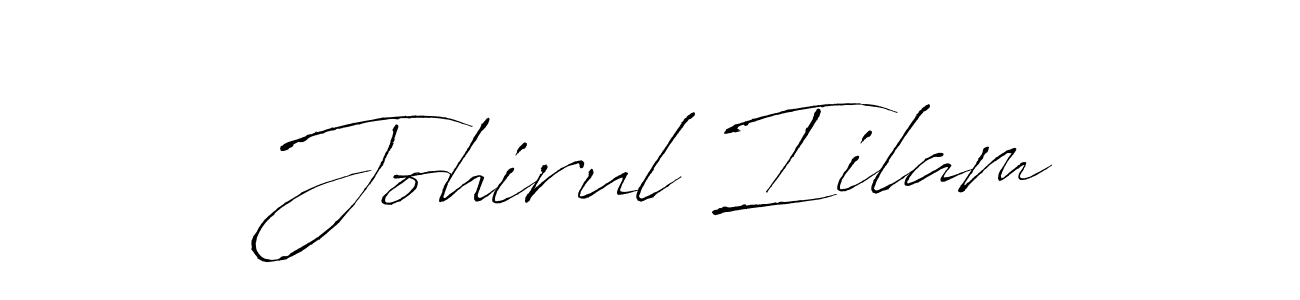 Also we have Johirul Iilam name is the best signature style. Create professional handwritten signature collection using Antro_Vectra autograph style. Johirul Iilam signature style 6 images and pictures png