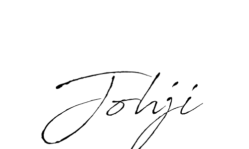 Johji stylish signature style. Best Handwritten Sign (Antro_Vectra) for my name. Handwritten Signature Collection Ideas for my name Johji. Johji signature style 6 images and pictures png
