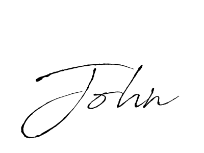 Make a beautiful signature design for name John. With this signature (Antro_Vectra) style, you can create a handwritten signature for free. John signature style 6 images and pictures png