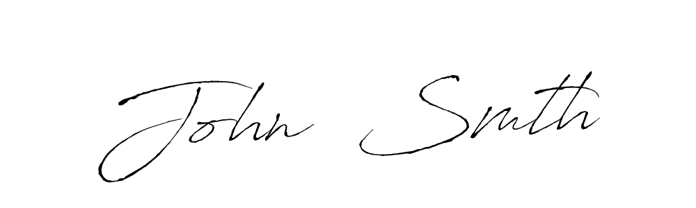 Antro_Vectra is a professional signature style that is perfect for those who want to add a touch of class to their signature. It is also a great choice for those who want to make their signature more unique. Get John  Smth name to fancy signature for free. John  Smth signature style 6 images and pictures png