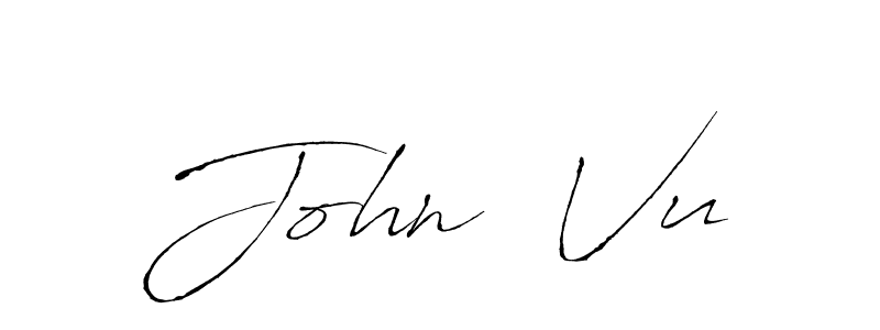 Antro_Vectra is a professional signature style that is perfect for those who want to add a touch of class to their signature. It is also a great choice for those who want to make their signature more unique. Get John  Vu name to fancy signature for free. John  Vu signature style 6 images and pictures png