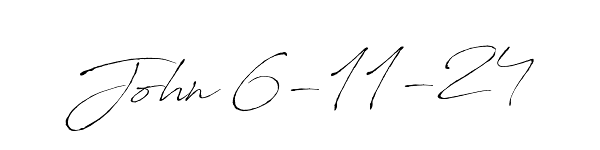 It looks lik you need a new signature style for name John 6-11-24. Design unique handwritten (Antro_Vectra) signature with our free signature maker in just a few clicks. John 6-11-24 signature style 6 images and pictures png