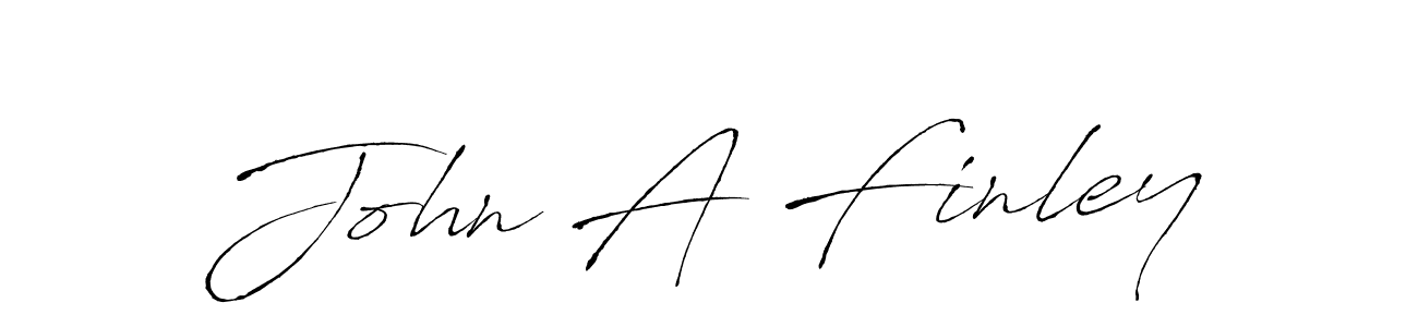 Make a beautiful signature design for name John A Finley. With this signature (Antro_Vectra) style, you can create a handwritten signature for free. John A Finley signature style 6 images and pictures png