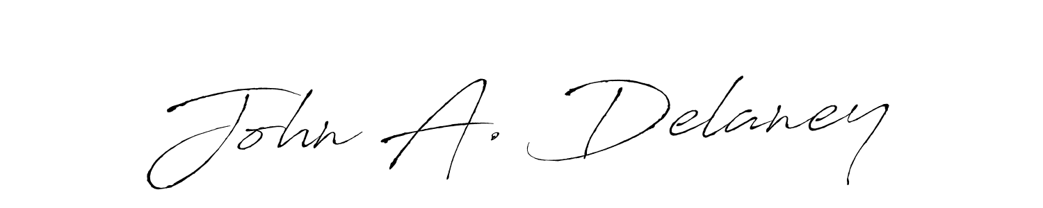 Use a signature maker to create a handwritten signature online. With this signature software, you can design (Antro_Vectra) your own signature for name John A. Delaney. John A. Delaney signature style 6 images and pictures png