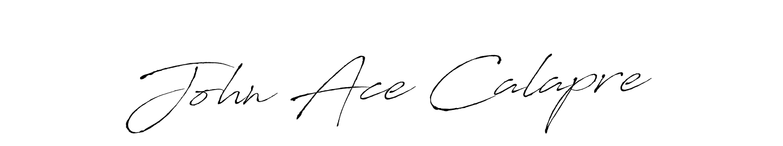 Similarly Antro_Vectra is the best handwritten signature design. Signature creator online .You can use it as an online autograph creator for name John Ace Calapre. John Ace Calapre signature style 6 images and pictures png