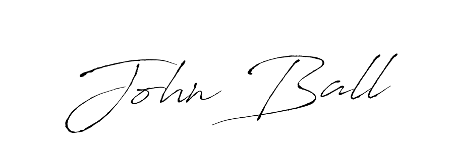 Create a beautiful signature design for name John Ball. With this signature (Antro_Vectra) fonts, you can make a handwritten signature for free. John Ball signature style 6 images and pictures png
