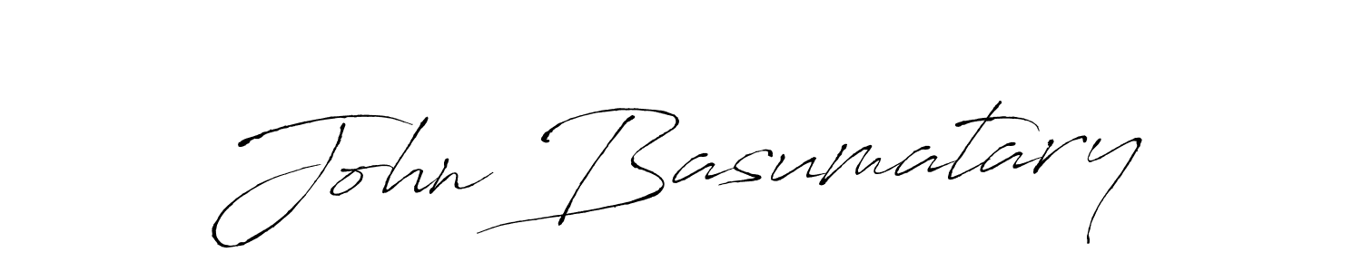 John Basumatary stylish signature style. Best Handwritten Sign (Antro_Vectra) for my name. Handwritten Signature Collection Ideas for my name John Basumatary. John Basumatary signature style 6 images and pictures png