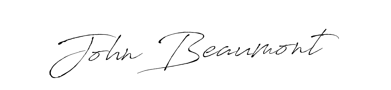 Antro_Vectra is a professional signature style that is perfect for those who want to add a touch of class to their signature. It is also a great choice for those who want to make their signature more unique. Get John Beaumont name to fancy signature for free. John Beaumont signature style 6 images and pictures png