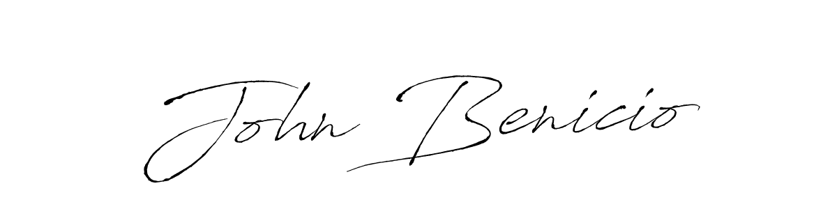 Once you've used our free online signature maker to create your best signature Antro_Vectra style, it's time to enjoy all of the benefits that John Benicio name signing documents. John Benicio signature style 6 images and pictures png