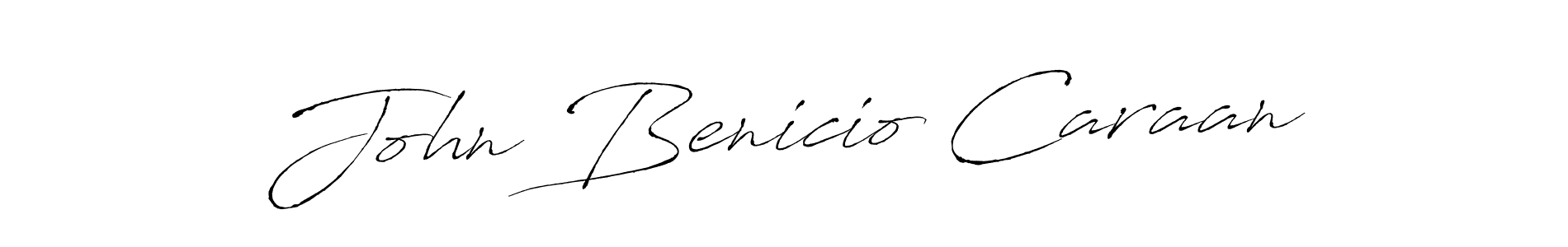 Use a signature maker to create a handwritten signature online. With this signature software, you can design (Antro_Vectra) your own signature for name John Benicio Caraan. John Benicio Caraan signature style 6 images and pictures png