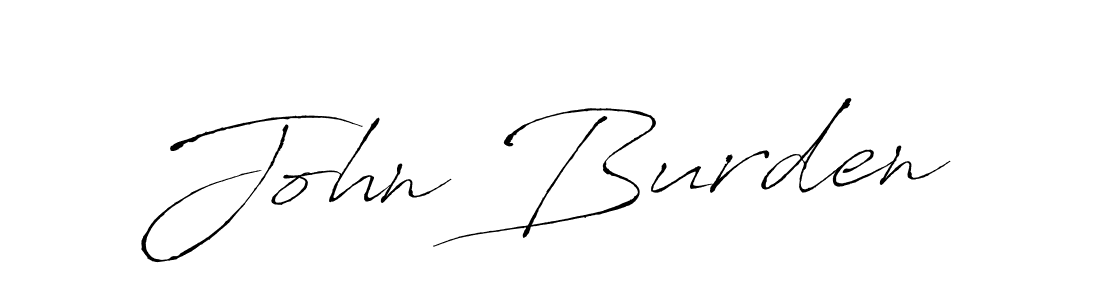 Use a signature maker to create a handwritten signature online. With this signature software, you can design (Antro_Vectra) your own signature for name John Burden. John Burden signature style 6 images and pictures png